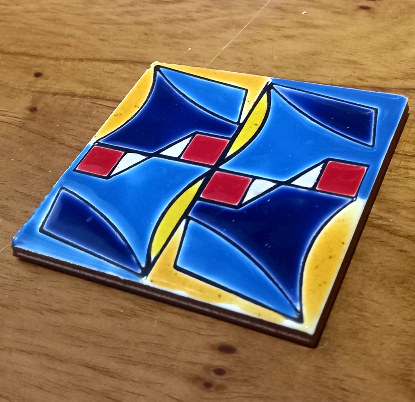 Azulejo pintado a mano 2507 (caja con 10)