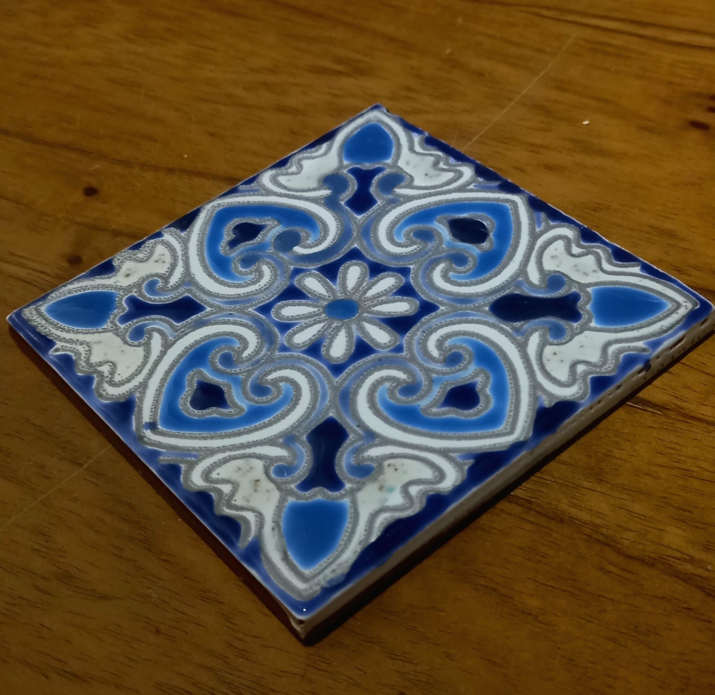 Azulejo pintado a mano 2509 (caja con 10)