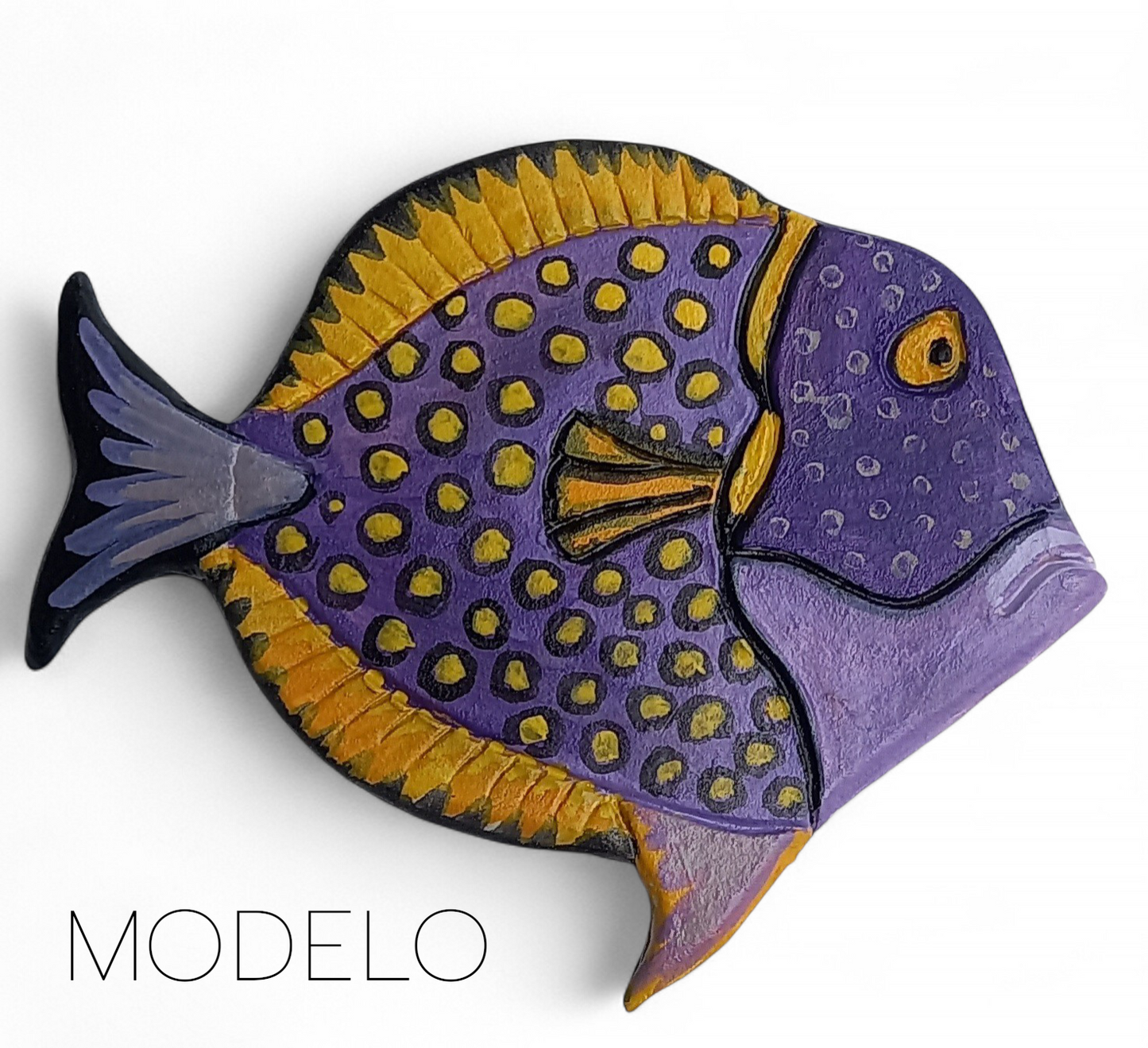 Pez de cerámica (bizcocho) n.3 para pintar