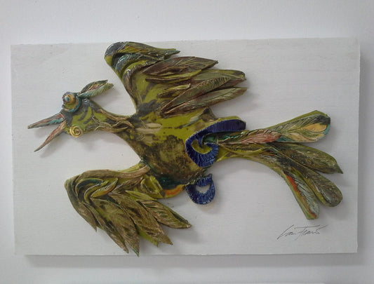 Escultura de Parede " Pássaro III"