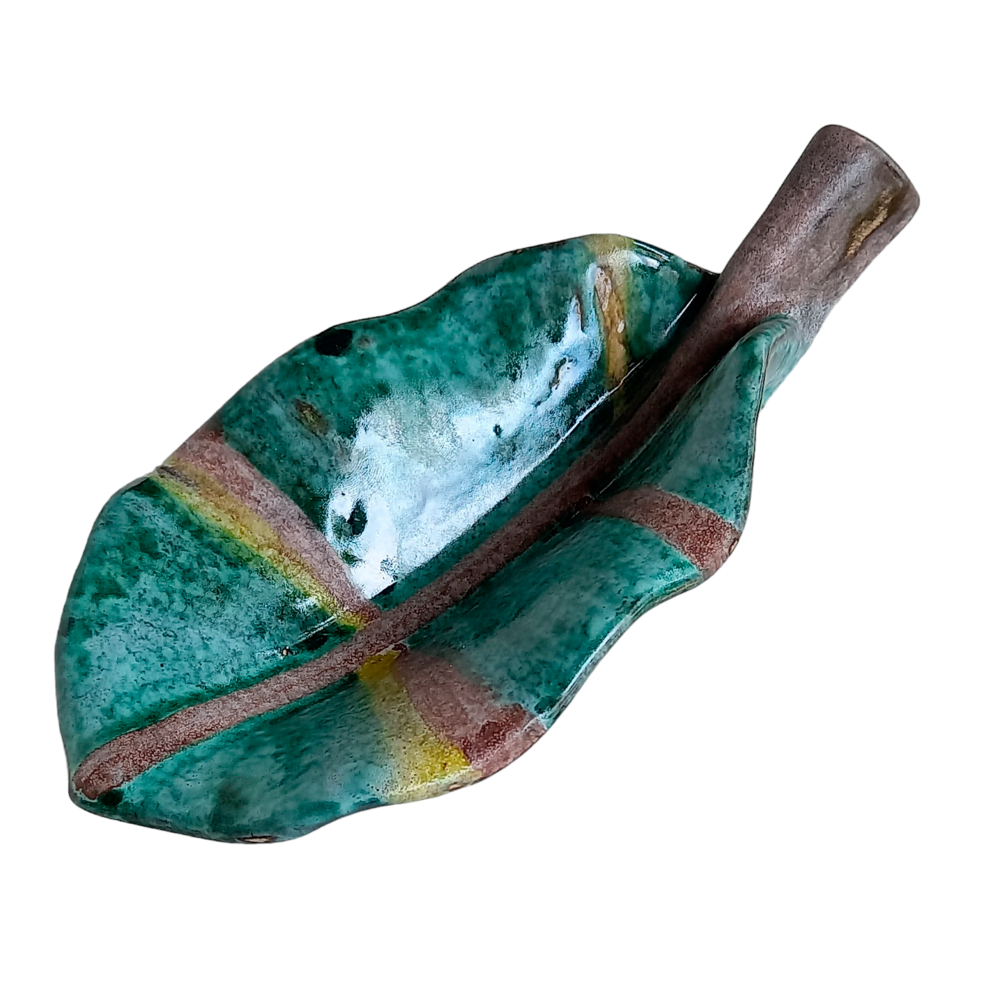 Hoja de plátano de cerámica