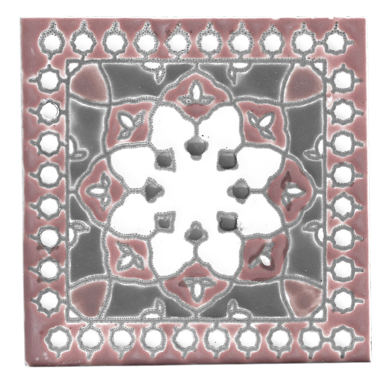 Azulejo pintado a mano 2506 (caja con 10)