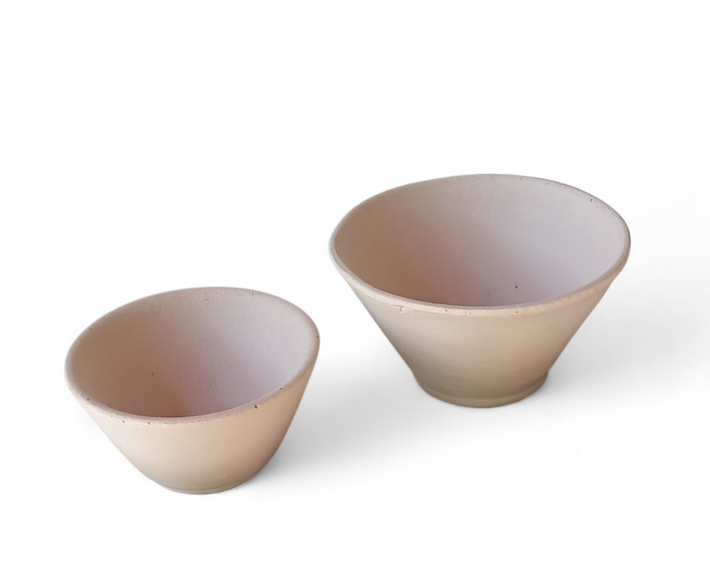 Small ceramic bowl sem without glaze (biscuit)