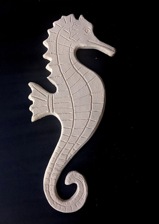 Sea Horse (To Paint) Ceramic Biscuit