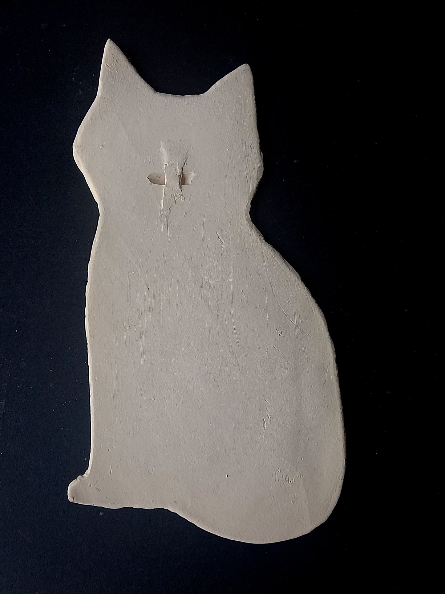 Ceramic Cat (biscuit)  n.2  For Painting