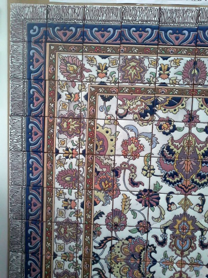 Ceramic Tile Carpet " Antic"