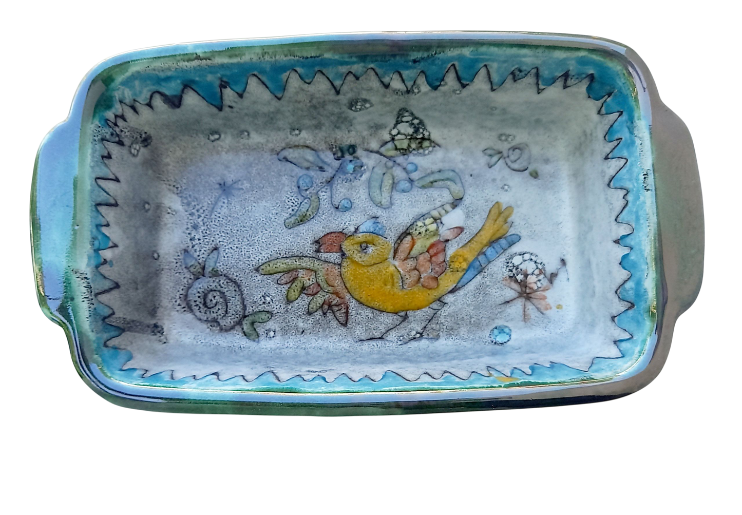 Ceramic Baking Pan Hand Made