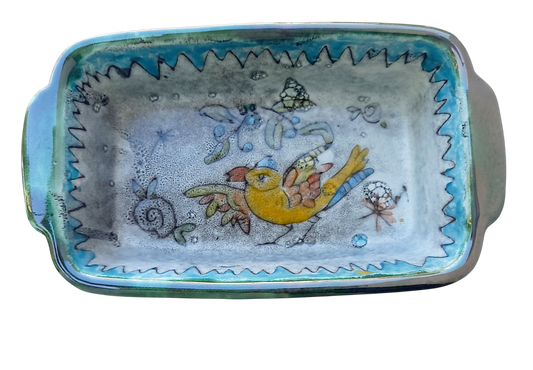 Ceramic Baking Pan Hand Made