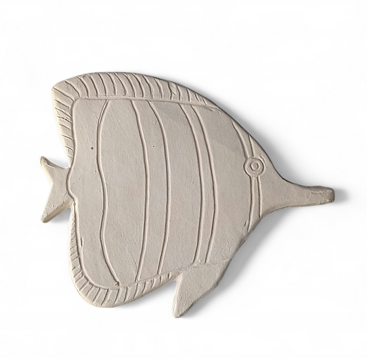 Pez de cerámica (bizcocho) n.1 para pintar