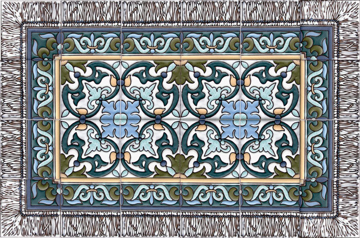 Ceramic Tile Carpet "Largo da Alfândega"