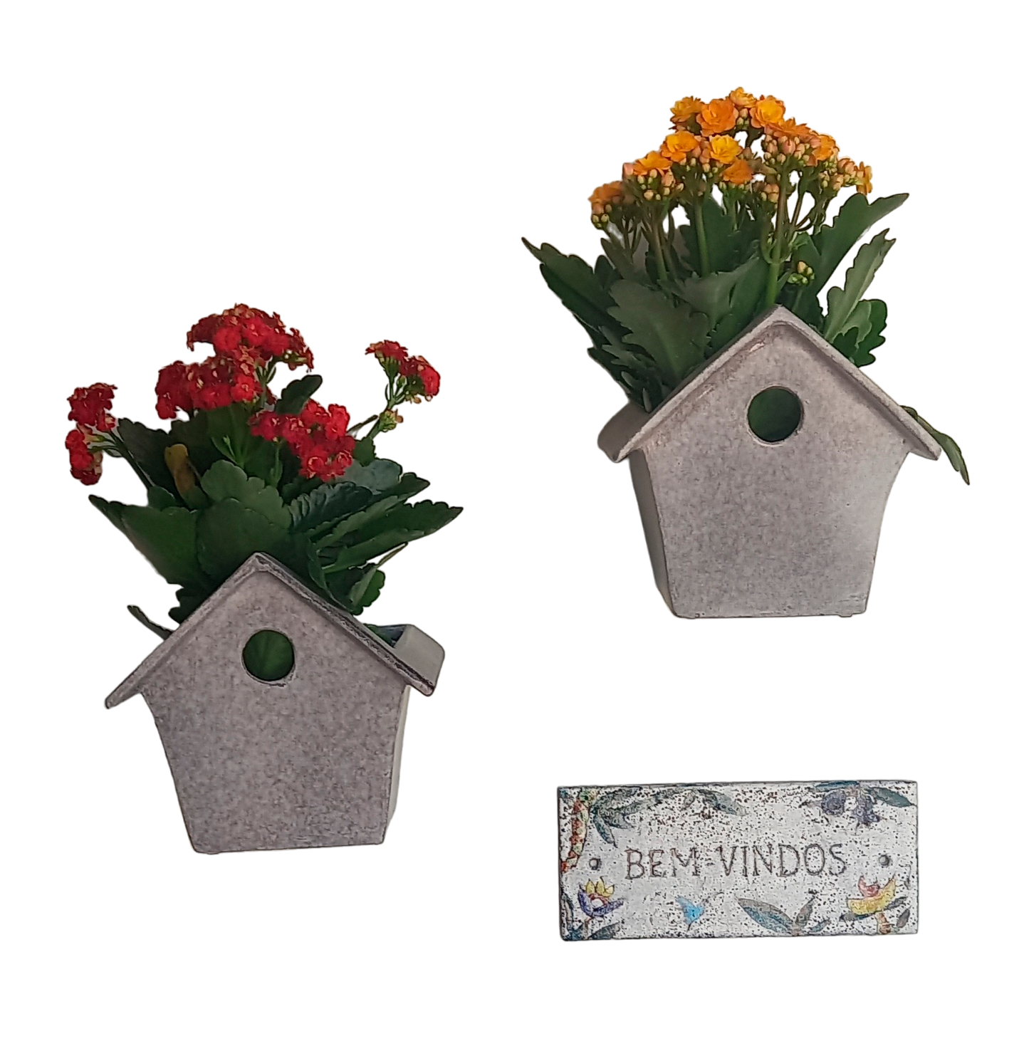 Flower Pot "Bird House"