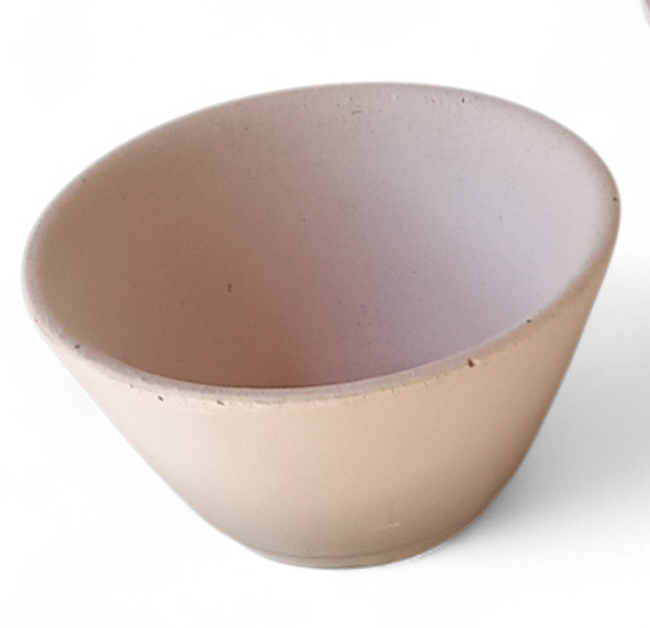 Small ceramic bowl sem without glaze (biscuit)
